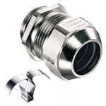 Dławnica EMC M63x1,5 mosiądz niklowany zakres dławienia 40-52mm