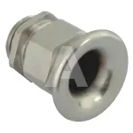 Dławnica mosiężna niklowana z trąbką M25x1,5 fi12,5-20,5mm dł.gwintu 7mm