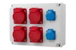 Rozdzielnica R-310 - gniazda 4x16A 5p, 2x230V IP44