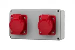 Rozdzielnica Horizontal - gniazda 2x16A 5p IP44
