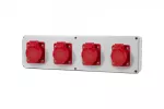 Rozdzielnica Horizontal B - gniazda 16A 5p, 3x32A 5p IP44