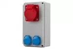 Rozdzielnica Vertical - gniazda 16A 5p, 2x230V IP44