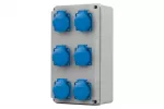 Rozdzielnica Vertical - gniazda 6x230V IP44