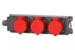 Rozdzielnica TRIBOX - gniazda 2x16A 5p, 32A 5p IP44