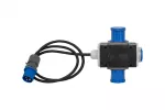 Rozdzielnica PARMA - gniazda 2x16A 3p, 230V, wtyczka 16A 3p, OW 3x2,5mm² /15m/ IP44