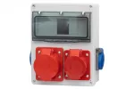 Rozdzielnica R-240 8M - gniazda 16A 5p, 32A 5p, 2x230V IP44