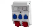 Rozdzielnica CAJA 11M - gniazda 16A 5p, 32A 5p, 3x230V IP44