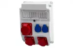 Rozdzielnica CAJA 11M - gniazda 3x16A 5p, 2x230V IP44