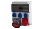 Rozdzielnica CAJA 12M - gniazda 32/5, 63A 5p, 3x230V IP44