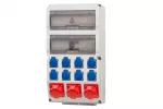 Rozdzielnica CAJA 26M - gniazda 2x16/5, 32/5, 8x230V IP44