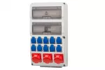 Rozdzielnica CAJA 26M - gniazda 2x16/5, 32/5, 10x230V IP44