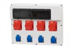Rozdzielnica FEMO 18M - gniazda 2x16/5, 2x32/5, 4x230V IP44
