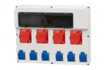 Rozdzielnica FEMO 18M - gniazda 4x32/5, 6x230V IP44
