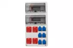 Rozdzielnica LEGATO 32M - gniazda 2x16A 5p, 2x32A 5p, 6x230V IP44