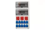 Rozdzielnica LEGATO 32M - gniazda 3x32A 5p, 10x230V IP44