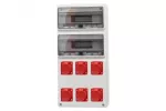 Rozdzielnica LEGATO 32M - gniazda 3x16A 5p, 3x32A 5p IP44