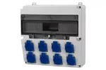 Rozdzielnica LAGO 17M - gniazda 8x230V IP44
