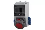 Rozdzielnica LAGO 5M - gniazda 16A 5p, 2x230V IP65