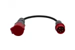 Reduktor wt.16A 5p + OW 5x2,5mm2 0,3m + gn 32A 5p IP44