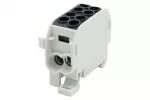 Zacisk HLS 100A-2 (1x25,1x16 / 1x25,1x16) - czarny IP20