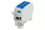 Zacisk HLS 100A-2 (1x25,1x16 / 1x25,1x16) - niebieski IP20