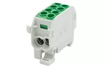 Zacisk HLS 100A-2 (1x25,1x16 / 1x25,1x16) - zielony IP20