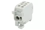Zacisk HLS 125A-2 (1x35,1x25 / 1x35,1x25) - szary IP20