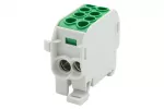 Zacisk HLS 125A-2 (1x35,1x25 / 1x35,1x25) - zielony IP20