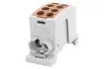 Zacisk HLK 100A-2 (1x25,1x16 / 1x25,1x16) - brązowy IP20
