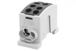 Zacisk HLK 125A-2 (1x35,1x25 / 1x35,1x25) - czarny IP20