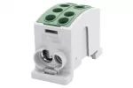 Zacisk HLK 125A-2 (1x35,1x25 / 1x35,1x25) - zielony IP20
