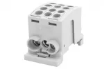 Zacisk HLK 100A-3 (1x25,2x16 / 1x25,2x16) - szary IP20