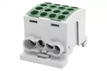 Zacisk HLK 100A-4 (1x25,3x16 / 1x25,3x16) - zielony IP20