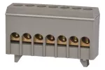Listwa prądowa 7-modułowa 7x16mm² - szara IP20