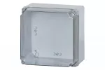 Puszka hermetyczna FG 170x170x127 pokrywa przeźroczysta IP65