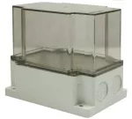 Puszka BS 170x120x140 pokrywa przeźroczysta IP66