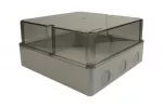 Puszka BS 340x340x160 pokrywa przeźroczysta IP66