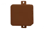 Puszka hermetyczna V6, 400V, 85x85x41, brązowa-klik IP54