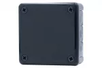 Puszka hermetyczna H55-M 98x98x42 12-wylotowa - czarna IP55