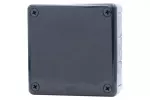 Puszka hermetyczna H55-L 118x118x46 12-wylotowa - czarna IP55