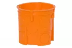 Puszka pomarańczowa PK 60 końcowa głęboka IP20