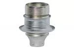 Oprawka metalowa E27, 4A, 250V z kołnierzem