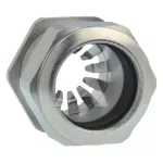 Dławnica mosiężna nikl. EX e wyk. EMC z tuleją zacisk. PG29 zakr.dław.fi23-25,5mm,dł.gwin8mm