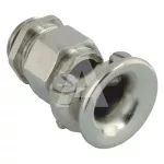 Dławnica mosiądz niklowany z zaciskiem śrubowym M16x1,5 fi6,0-10,5mm