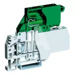 HFR.4/GR/C115-230 Złącze sprężynowe 4mm^2 bezpiecznikowe z sygnalizacją 115-230V, szare