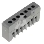 QBLOK.7/GR Blok zacisków 7x16mm^2, szare