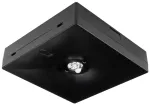 Oprawa sieciowo-awaryjna natynkowa STARLET QUAD LED SCH 250 CB IP20 [BLK] / współpraca z centralną baterią / soczewka korytarzowa do pomieszczeń wysokich / 92881 230V