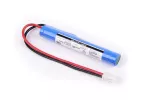 Pakiet akumulatorów LiFePO4 6,4V 600mAh do oprawy Vella 150 1H / Suprema D-eco 3H - L150 x Ø14 / 96041 230V