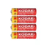 Baterie Kodak ZINC Super Heavy Duty AA LR03, 4 szt. folia