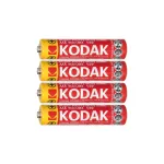Baterie Kodak ZINC Super Heavy Duty AAA LR6, 4 szt. folia